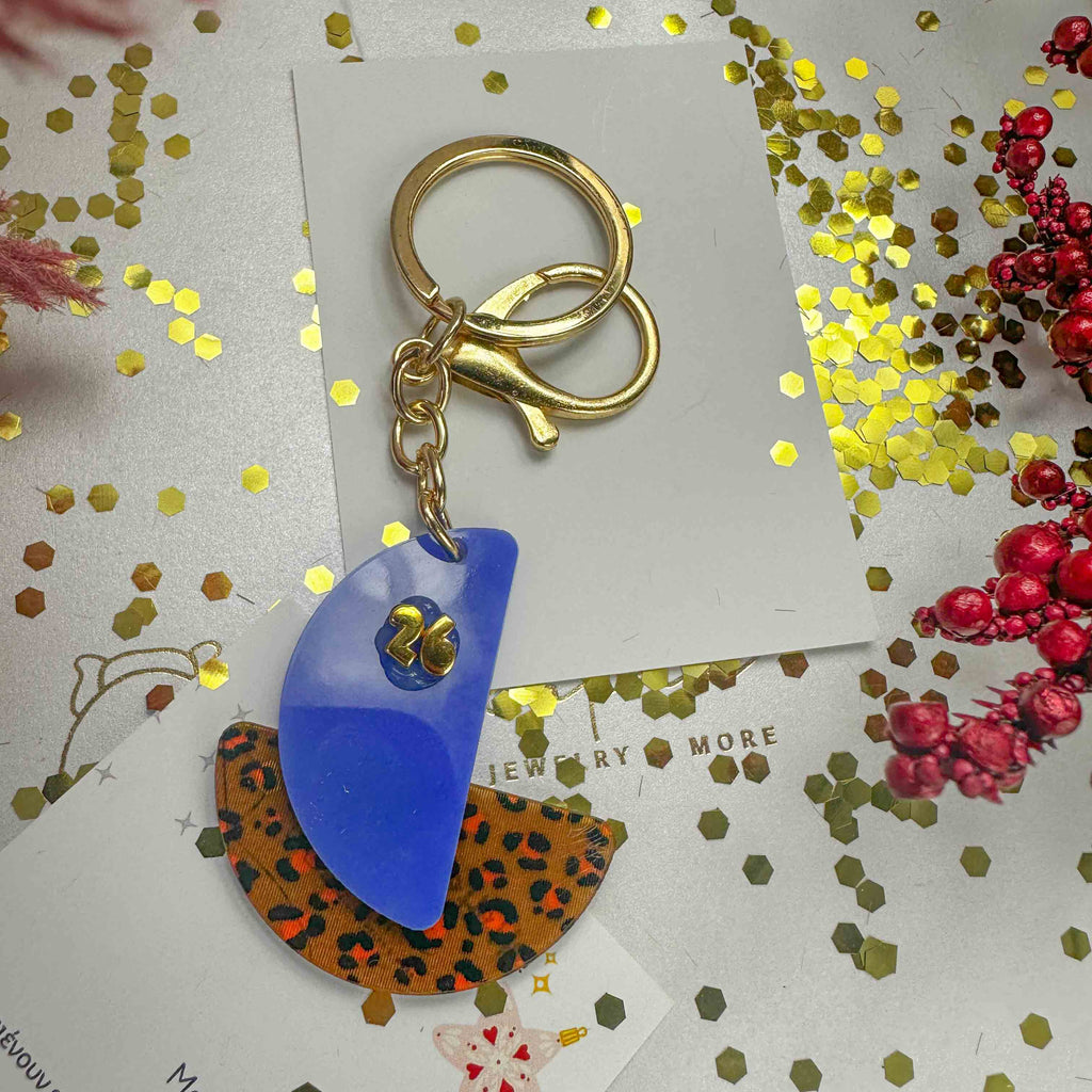 Γούρι Μπρελόκ 2026 με Plexiglass Animal Print