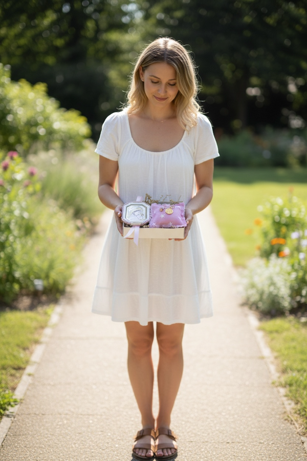 Baby Kit Νεογέννητου Κοριτσιού – Εικόνα Παναγίας & Παραμάνα IC XC NIKA