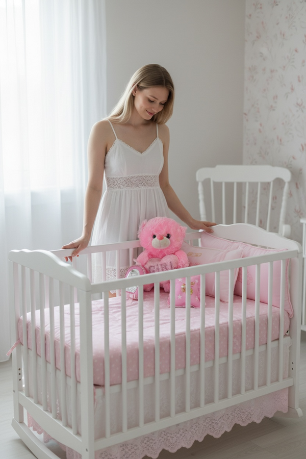 Baby Gift Set για Νεογέννητο Κοριτσιού Ροζ Αρκουδάκι 