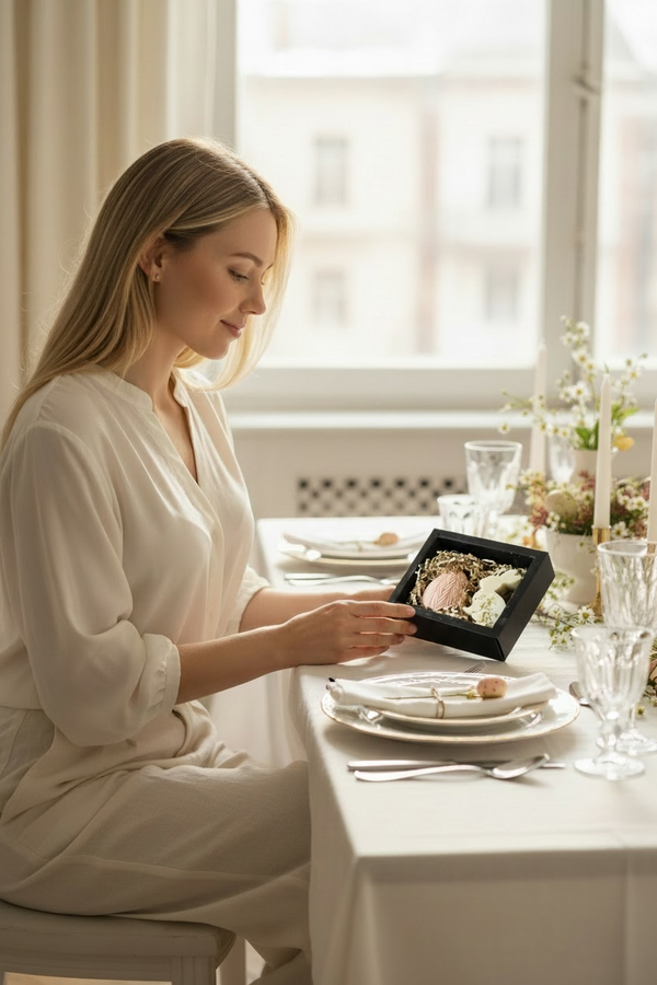 Ανοιξιάτικο Αρωματικών Σετ Κεριών – Πασχαλινό Αυγό & Λαγουδάκι