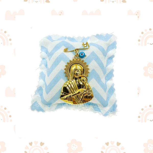 Παραμάνα παιδική με σιέλ ματάκι και Φιγούρα