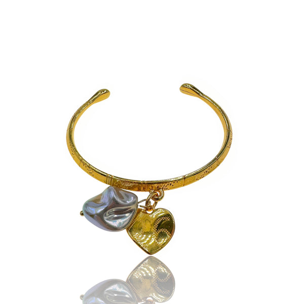 Γούρι 2026 Βραχιόλι Καρδιά – Elegant Touch Amulet