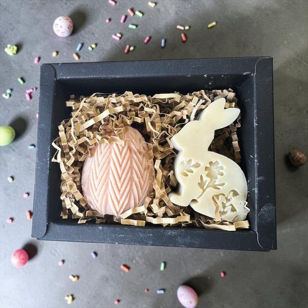 Ανοιξιάτικο Αρωματικών Σετ Κεριών – Πασχαλινό Αυγό & Λαγουδάκι