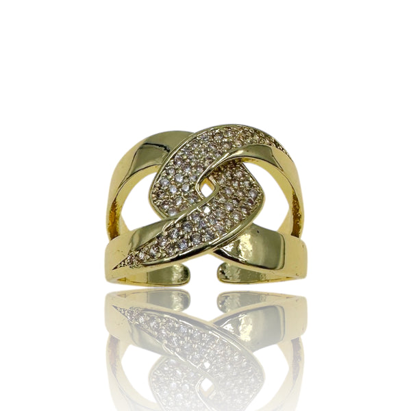 Δαχτυλίδι Επιχρυσωμένος ορείχαλκος και ζιργκόν