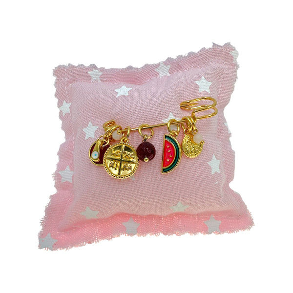 Παραμάνα παιδική με καρπούζι και ματάκι