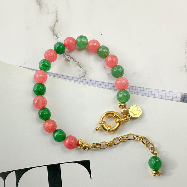 Βραχιόλι Colorfull με αχάτη