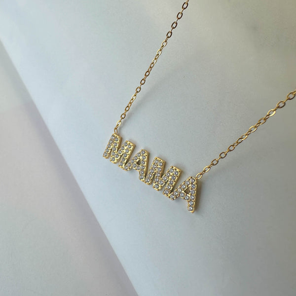 Κολιέ με Μενταγιόν “ΜΑΜΑ