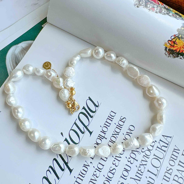 Κολιέ Audrey με Μαργαριτάρια καλλιέργειας