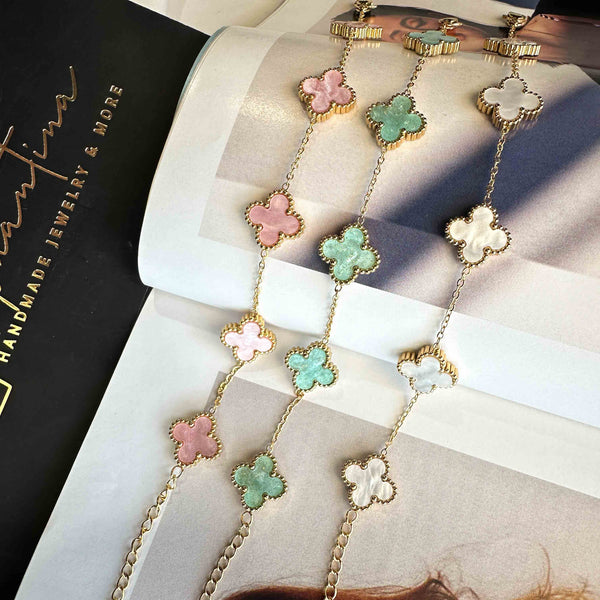 Βραχιόλι Σταυρός με Σμάλτο