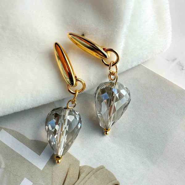 Σκουλαρίκια κρεμαστό Κρύσταλλο