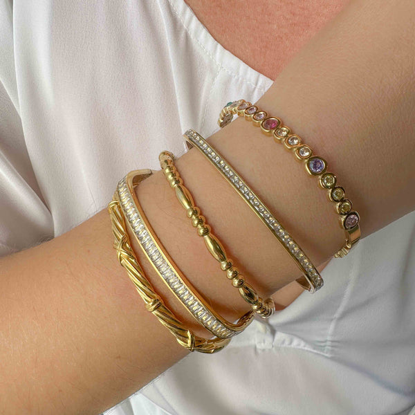 Χειροπέδα με Ανάγλυφες Λεπτομέρειες