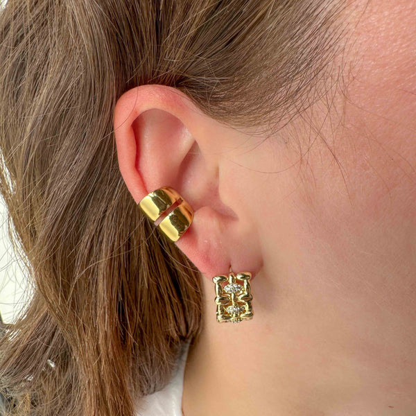Earcuff Ατσάλι Minimal