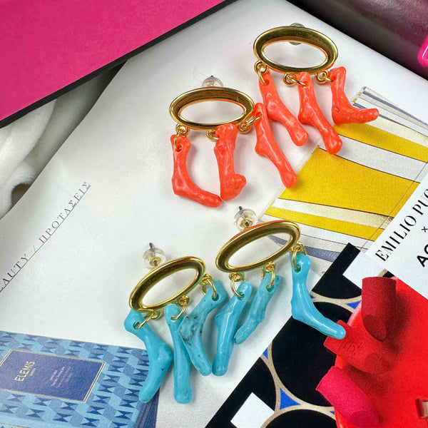 Σκουλαρίκια Coral