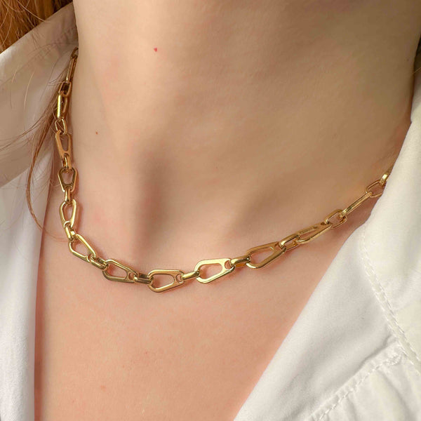 Κολιέ Αλυσίδα με αυξομείωση