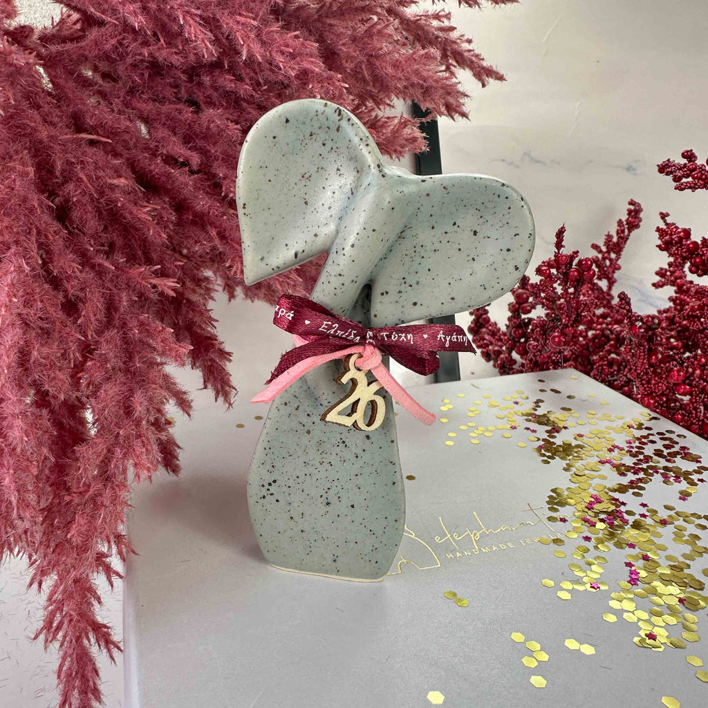 Κεραμικός Ελέφαντας Γούρι 2026