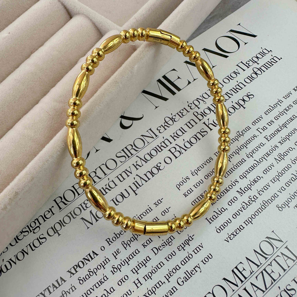 Χειροπέδα με Ανάγλυφες Λεπτομέρειες