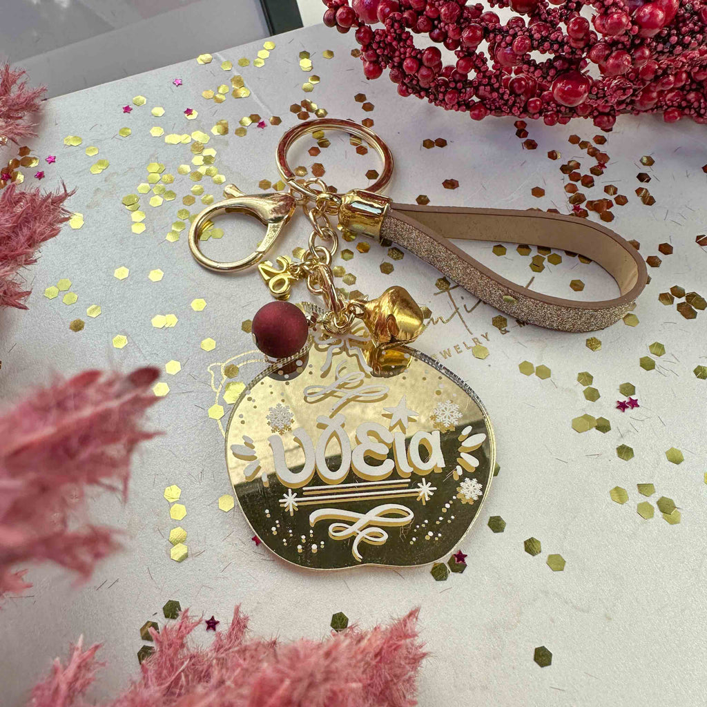 Μπρελόκ “Υγεία” με Χρυσές Λεπτομέρειες