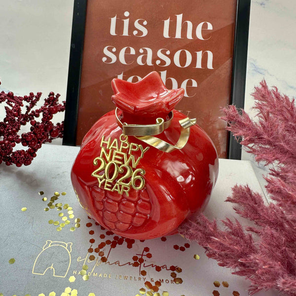 Γούρι Ρόδι Κεραμικό 