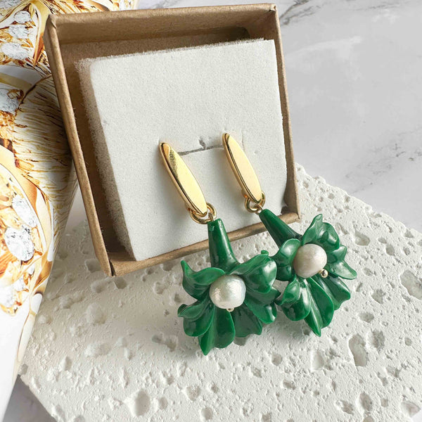 Σκουλαρίκια Lotus Flower
