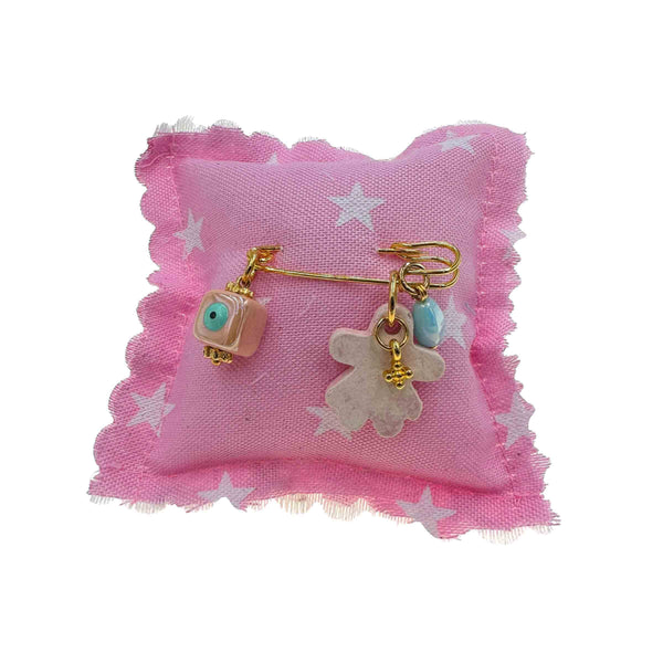 Παραμάνα Βρεφική με Κοριτσάκι από Χαολίτη και Σομόν Ματάκι